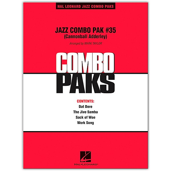 Hal Leonard Jazz Combo Pak #35 (Cannonball Adderley) Level 3 Book/Online Audio