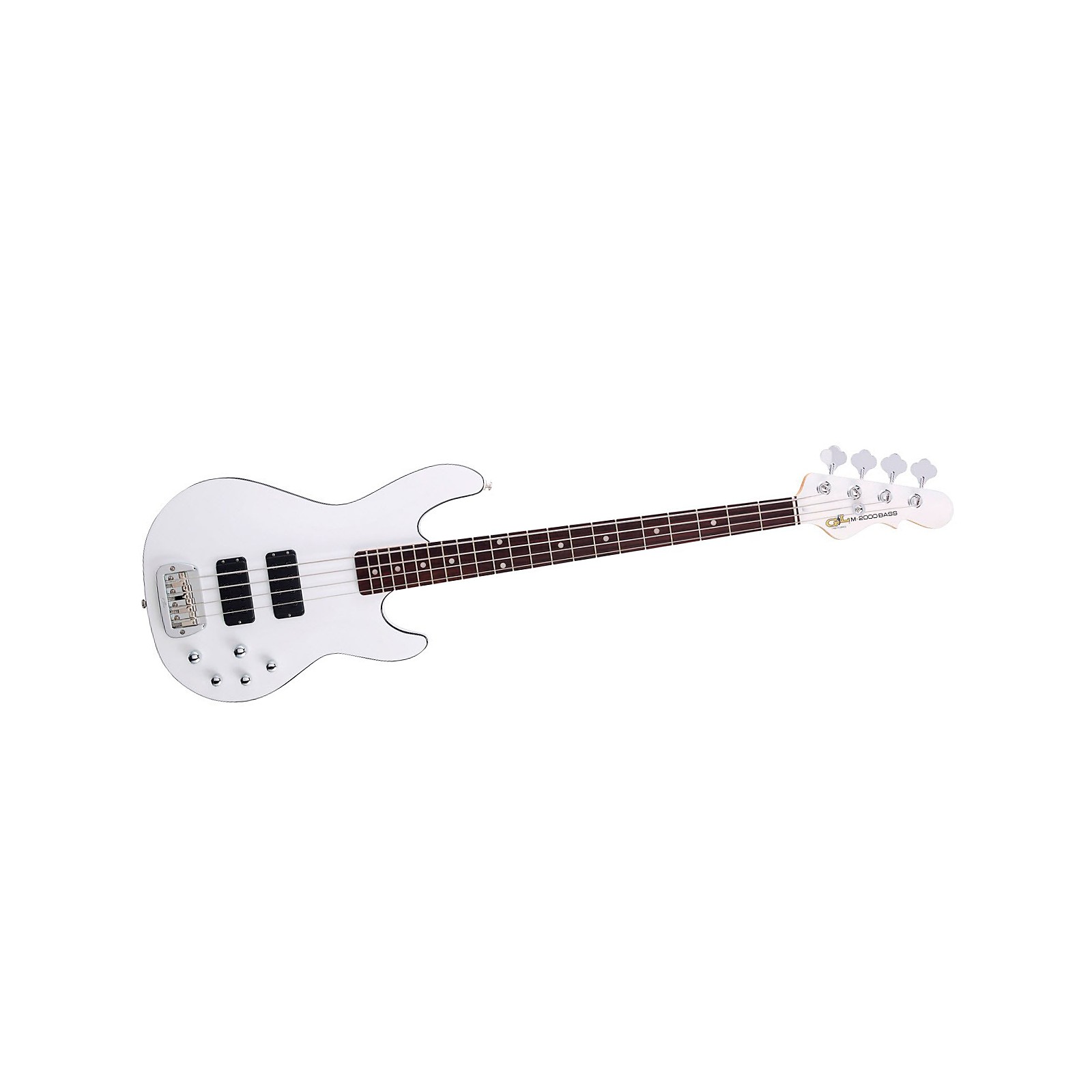 G&L G&L Tribute M2000 GTB 4-String Electric Bass Gloss White