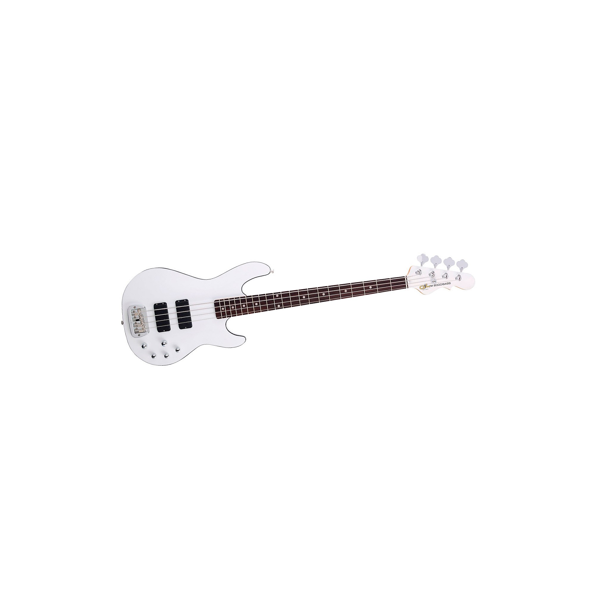 G&L G&L Tribute M2000 GTB 4-String Electric Bass Gloss White