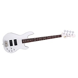 G&L G&L Tribute M2000 GTB 4-String Electric Bass Gloss White