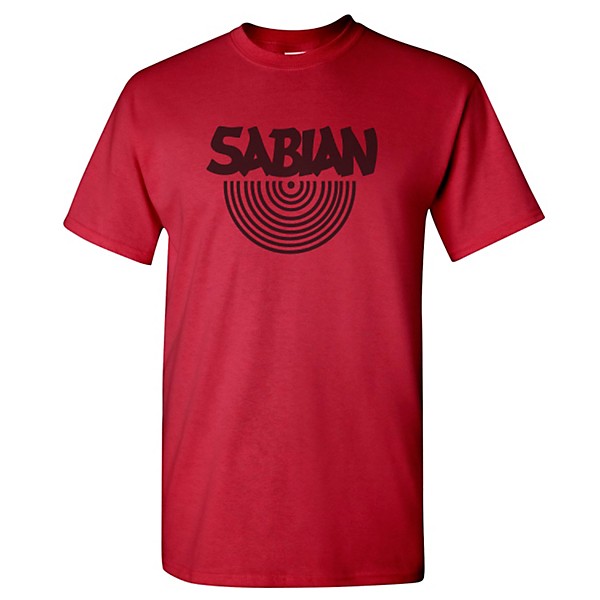 SABIAN Logo T-Shirt Cardinal Red XX-Large