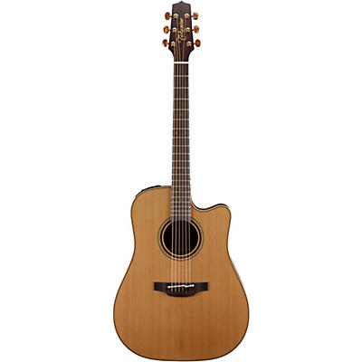 Takamine Pro Series 3 Dreadnought Cutaway Acoustic-Electric Guitar Natural for sale