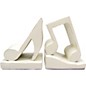 AIM Musical Note Bookends (Antique White) thumbnail