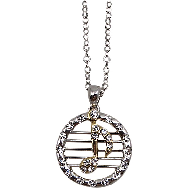 AIM Musical Note/Staff Necklace