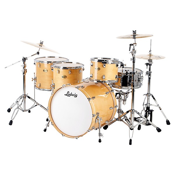 Open Box Ludwig Centennial Dragster 4-Piece Shell Pack Level 1 Natural