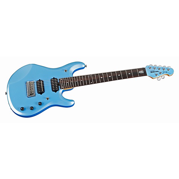 Ernie Ball Music Man John Petrucci Signature 7-String Electric Guitar with Piezo Sky Blue