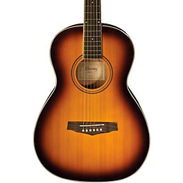 Ibanez PN15 Parlor Size Acoustic Guitar Brown Sunburst