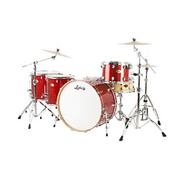 Ludwig Centennial Zep 4-Piece Shell Pack Red Sparkle