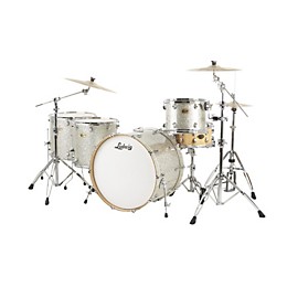 Open Box Ludwig Centennial Moto 4-Piece Shell Pack Level 1 Silver Sparkle