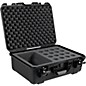 Gator GM-16-MIC-WP Waterproof Injection Molded Case for 16 Handheld Microphones Black
