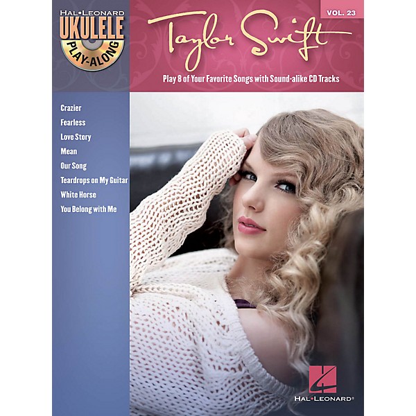 Hal Leonard Taylor Swift Ukulele Play-Along Vol 23 Book/CD