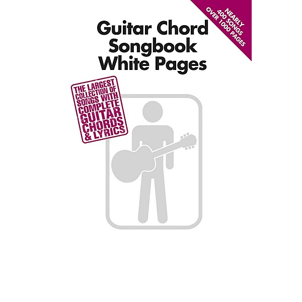 Hal Leonard Guitar Chord Songbook White Pages