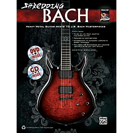 Alfred Shredding Bach Book, CD & DVD