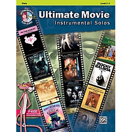 Alfred Ultimate Movie Instrumental Solos for Viola Book & CD