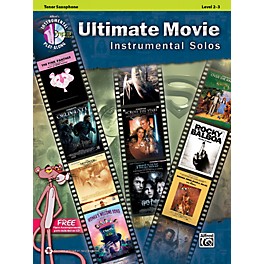 Alfred Ultimate Movie Instrumental Solos for Tenor Sax Book & CD