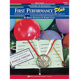 KJOS First Performance Plus Bflat Bass Clarinet Book