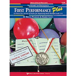 KJOS First Performance Plus Drums & Mallet Percussion Book