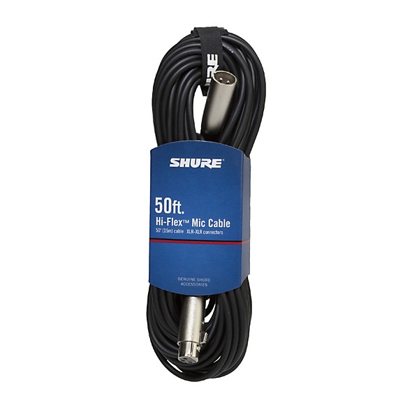 Shure XLR Microphone Cable 50 ft.
