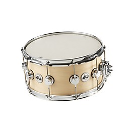 DW Collector's Series Satin Oil Snare Drum Eb... DW Collector's Series Satin Oil Snare Drum Natural with Chrome Hardware 14x7