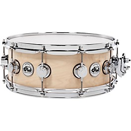 DW Collector's Series Satin Oil Snare Drum ... DW Collector's Series Satin Oil Snare Drum Natural with Chrome Hardware 14x5.5