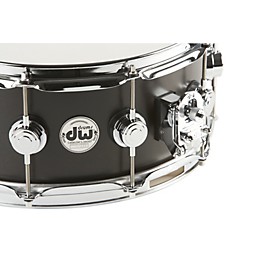 DW Collector's Series Satin Oil Snare Drum Ebony with Chrome Hardware 14x6