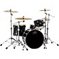 DW Performance Series 4-Piece Shell Pack Ebony Stain Lacquer with Chrome Hardware thumbnail