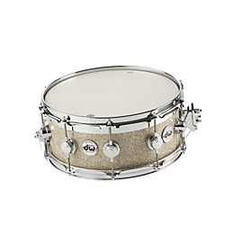 Open Box DW Collector's Series FinishPly Top Edge Snare Drum Level 2 Broken Glass, 14x6 197881011116