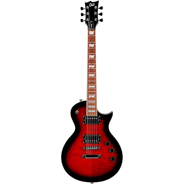 Open Box ESP LTD EC-256FM Electric Guitar Level 2 See-Thru Black Cherry Sunburst 197881142506