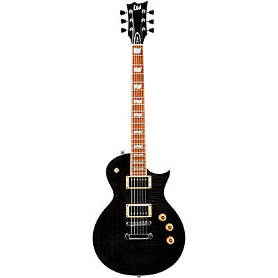 Esp Ltd Ec-256Fm Electric Guitar See-Thru Black for sale