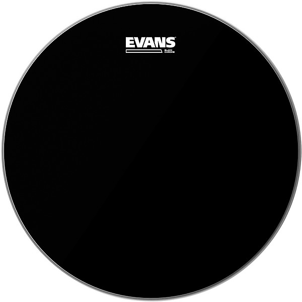 Evans Black Chrome Tom Batter Drum Head 18 in.