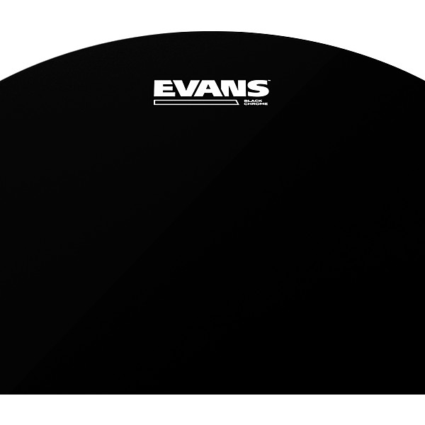 Evans Black Chrome Tom Batter Drum Head 18 in.