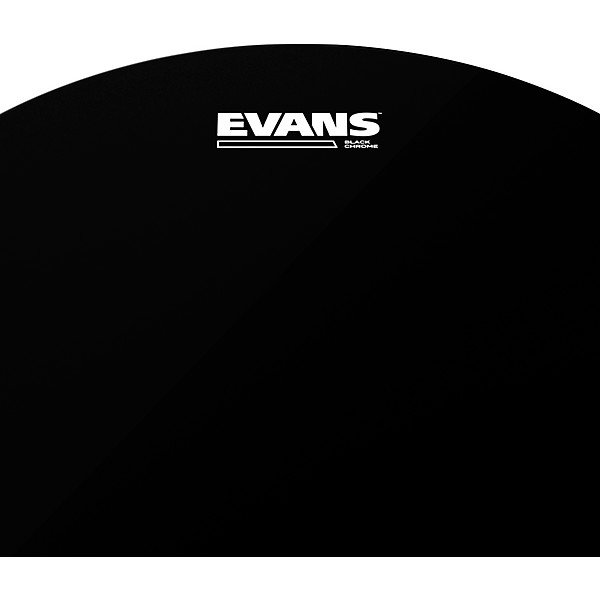 Evans Black Chrome Tom Batter Drum Head 8 in.