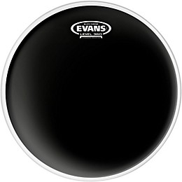 Evans Black Chrome Tom Batter Drum Head 6 in.