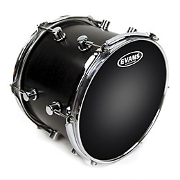 Evans Black Chrome Tom Batter Drum Head 6 in.