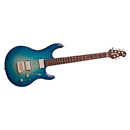 Ernie Ball Music Man Luke III HH Quilt Maple Top Electric Guitar Bali Blue Burst