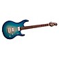 Ernie Ball Music Man Luke III HH Quilt Maple Top Electric Guitar Bali Blue Burst thumbnail