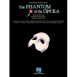 Hal Leonard The Phantom Of The Opera - Beginning Piano Solo Songbook
