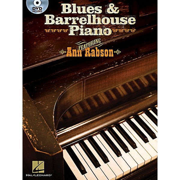 Hal Leonard Blues & Barrelhouse Piano - Book/DVD