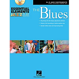 Hal Leonard Essential Elements Jazz Play-Along - The Blues (B-Flat, E-Flat, and C-Instruments) Book/CD
