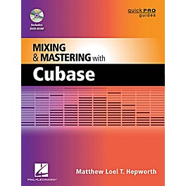 Hal Leonard Mixing And Mastering With Cubase - Quick Pro Guides Series Book/DVD-ROM