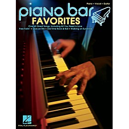 Hal Leonard Piano Bar Favorites Piano/Vocal/Guitar Songbook