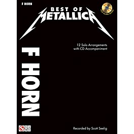 Cherry Lane The Best Of Metallica for French Horn Book/CD