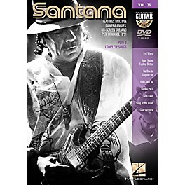 Hal Leonard Santana - Guitar Play-Along DVD Volume 36