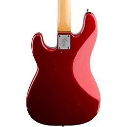 Open Box Fender Nate Mendel Precision Bass Level 1 Candy Apple Red Rosewood Fingerboard