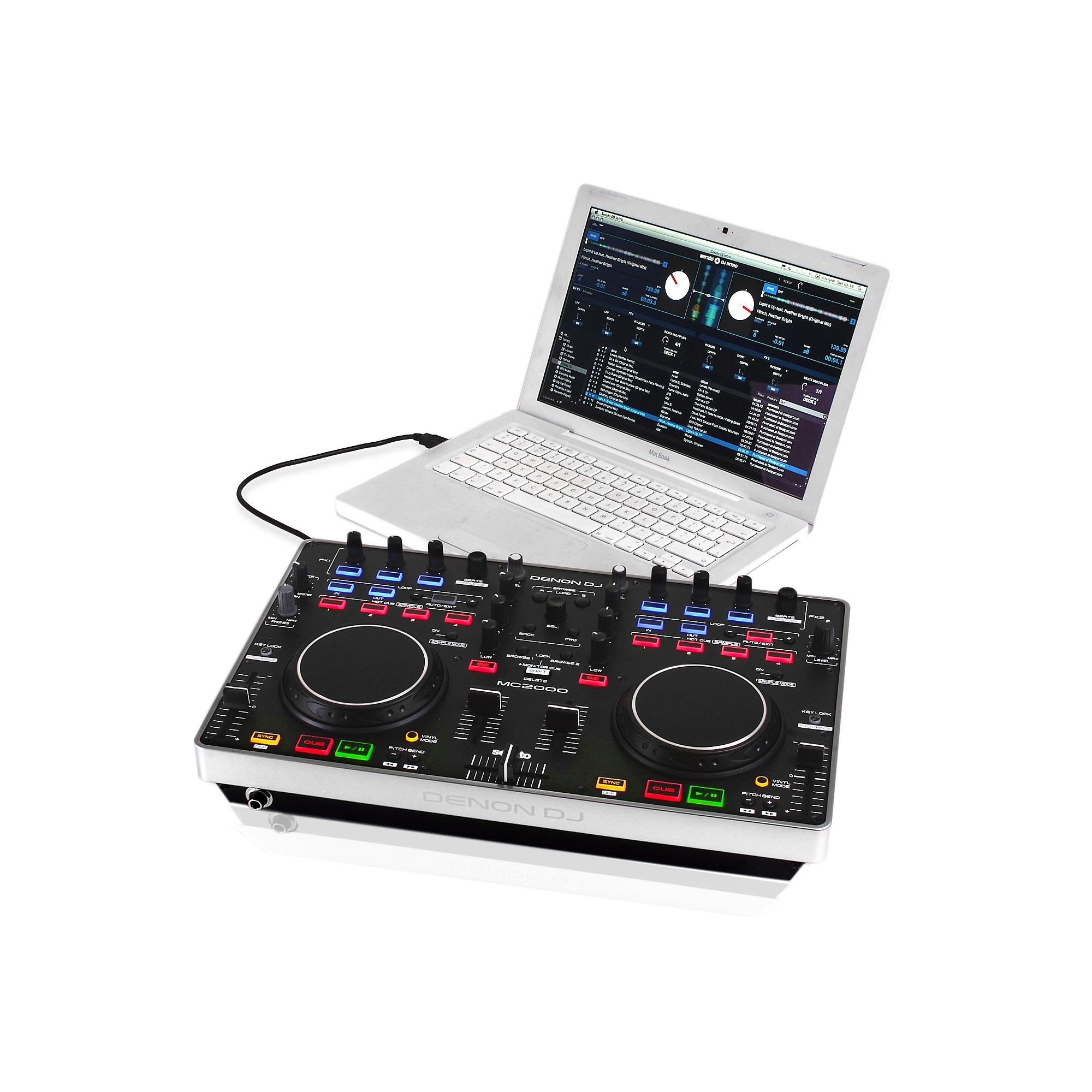 DJ機材 DENON DJ CONTROLLER DN-MC2000 Open Box Denon DJ MC2000 DJ Controller | Guitar Center