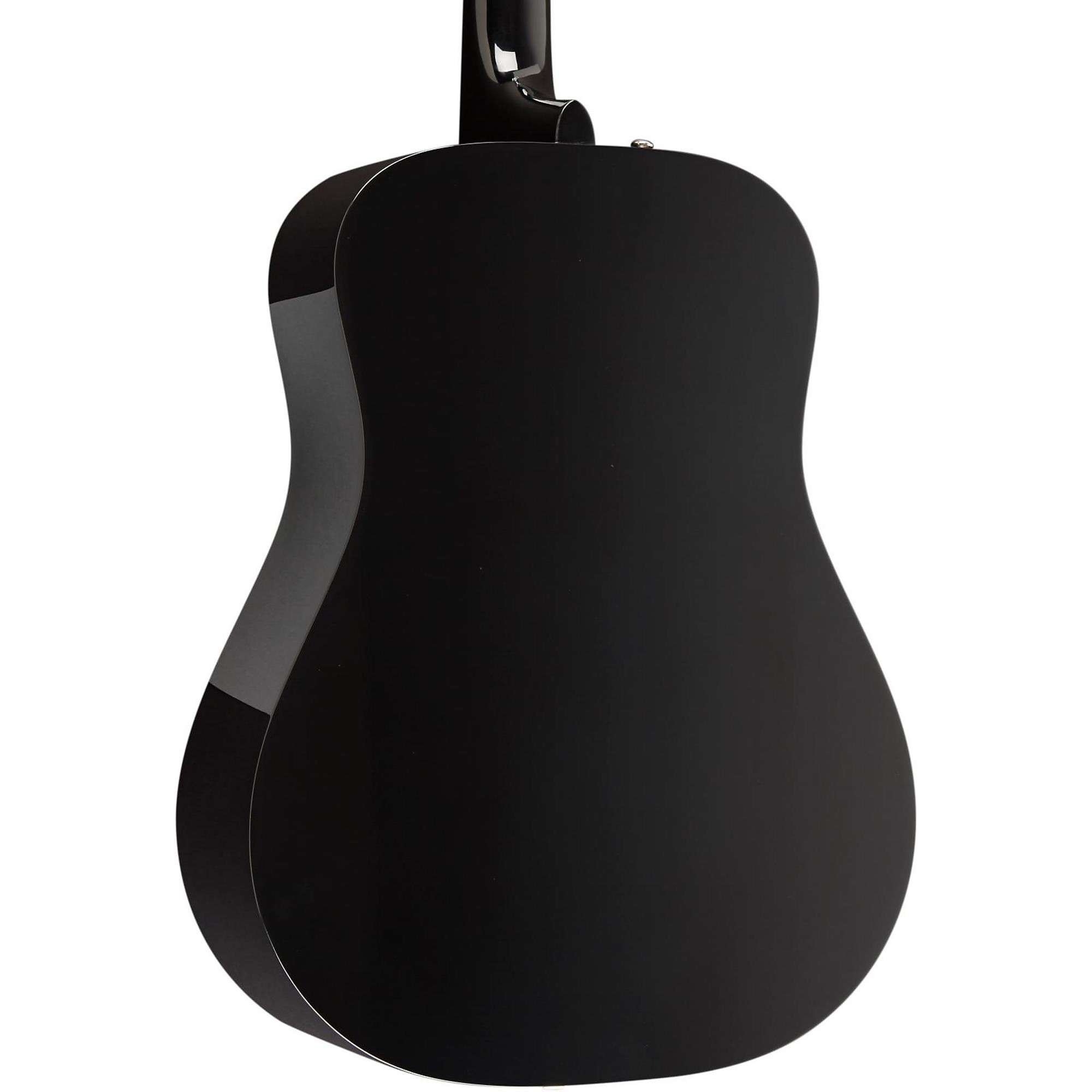 Open Box Fender DG-8S Dreadnought Acoustic Guitar Pack Black