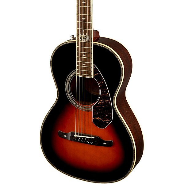 Open Box Fender Ron Emory Loyalty Parlor Acoustic Guitar Vintage