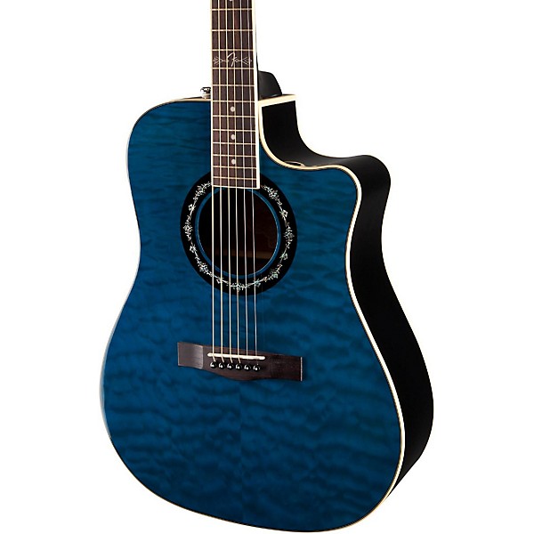 Open Box Fender Transparent Blue | Guitar Center