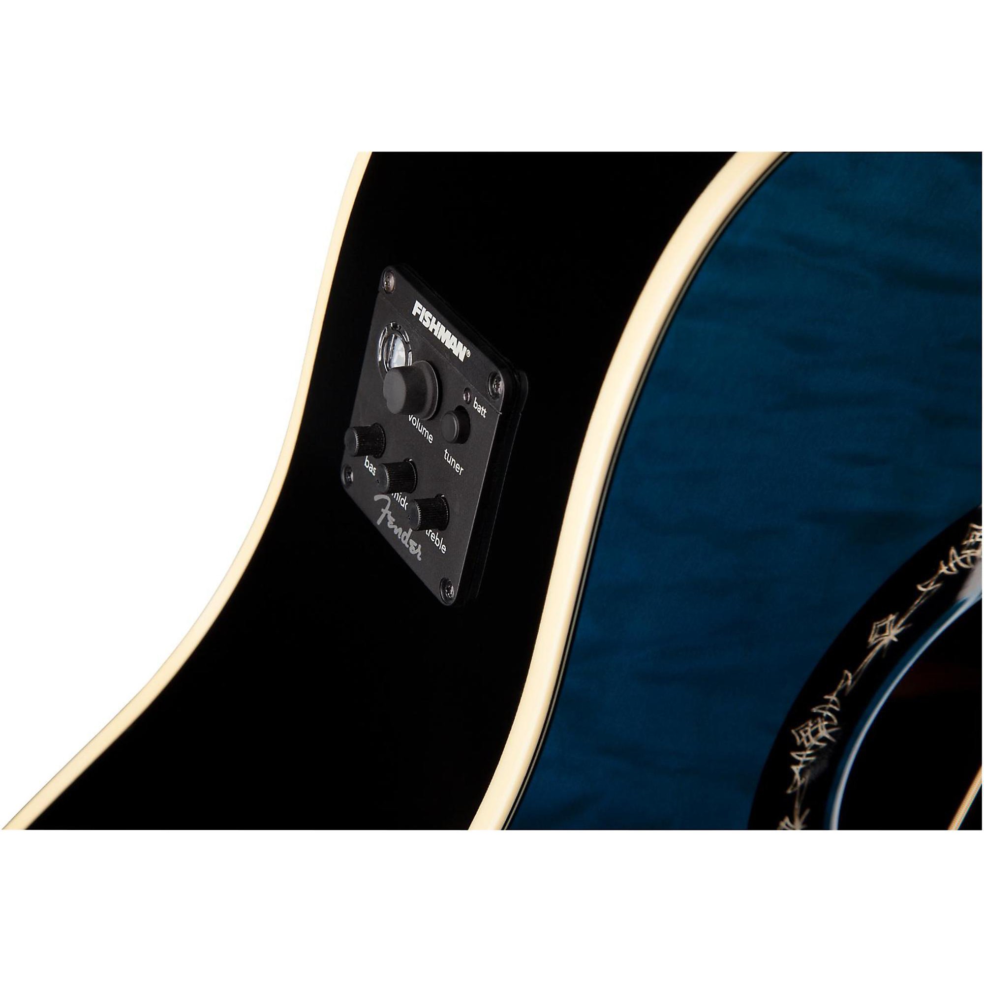 Open Box Fender California Series T-Bucket 300CE Cutaway