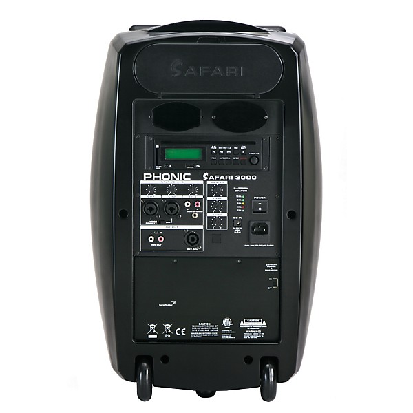Phonic Safari3000 + WM-1S + CD/USB